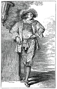 Selský kostým, 1885 od Jean Antoine Watteau