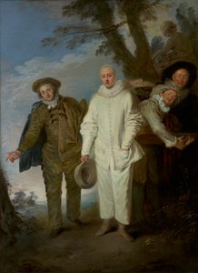Italští komedianti, c.1720