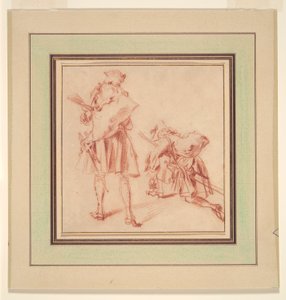 Dva rekruti od Jean Antoine Watteau