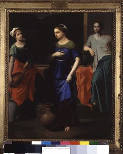 Eliezer a Rebecca od Jean Auguste Dominique Ingres
