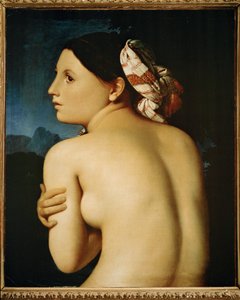 Ženský akt, pohled zezadu (malba na plátně) od Jean Auguste Dominique Ingres