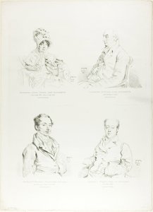 Čtyři rodinné portréty od Jean Auguste Dominique Ingres