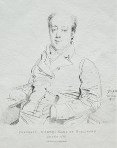 Frederic 5. hrabě z Guilfordu od Jean Auguste Dominique Ingres