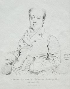 Frederic 5. hrabě z Guilfordu, 1815. od Jean Auguste Dominique Ingres