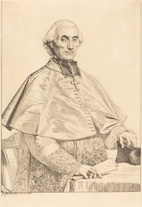 Gabriel Cortois de Pressigny od Jean Auguste Dominique Ingres
