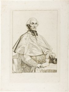 Gabriel Cortois de Pressigny od Jean Auguste Dominique Ingres