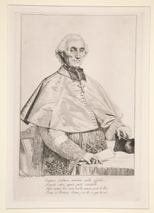 Gabriel Cortois de Pressigny od Jean Auguste Dominique Ingres
