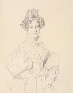 Paní Désiré Raoul-Rochette od Jean Auguste Dominique Ingres
