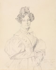 Madame Désiré Raoul-Rochette, 1830. od Jean Auguste Dominique Ingres