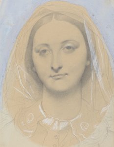Slečna Mary de Borderieux (?) od Jean Auguste Dominique Ingres