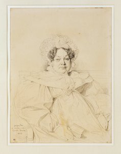 Louis-Francois Bertin ... od Jean Auguste Dominique Ingres