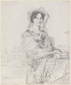 Mars. Charles Badham od Jean Auguste Dominique Ingres