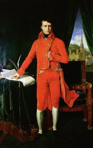 Napoleon Bonaparte první konzul, 1803-1804 od Jean Auguste Dominique Ingres