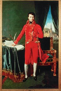 Napoleon I. Bonaparte (malba na plátně) od Jean Auguste Dominique Ingres