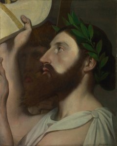 Pindar a Ictinus, mezi 1830 a 1867 od Jean Auguste Dominique Ingres