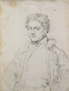 Portrét Charlese Roberta Cockerella, 1817 od Jean Auguste Dominique Ingres