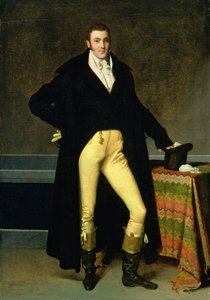 Portrét Joseph-Antoine de Nogent, 1815 od Jean Auguste Dominique Ingres