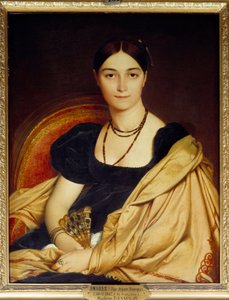 Portrét Madame de Vaucay (nebo Devaucay) rozené Nittis od Jean Auguste Dominique Ingres