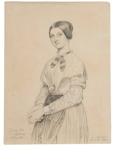 Portrét Marie Marcotte od Jean Auguste Dominique Ingres