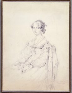 Portrét Hon. paní Fleetwoodová Pellewová od Jean Auguste Dominique Ingres