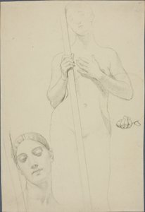 Studie od Jean Auguste Dominique Ingres