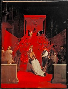 Vévoda z Alby v Sainte-Gudule v Bruselu. Olej na plátně od Jean Auguste Dominique Ingres