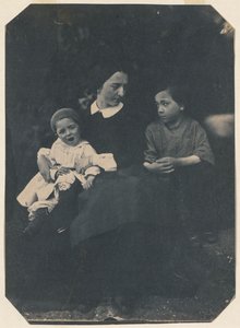 Matka se dvěma dětmi, c. 1855. od Jean Baptist Frénet