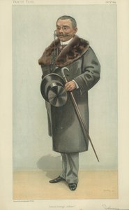 M Theophile Delcasse (barevné lito) od Jean Baptiste (after) Guth