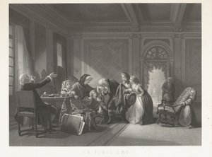 Starý přítel (název na předmětu) od Jean Baptiste Alfred Cornilliet