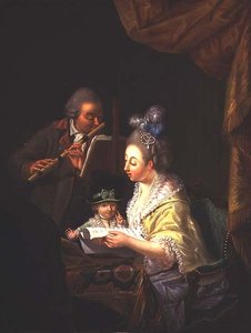 Hudební lekce od Jean Baptiste Bernard Coclers