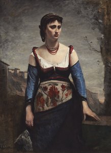 Agostina od Jean Baptiste Camille Corot