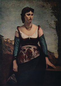 Agostina, 1866 von Jean Baptiste Camille Corot
