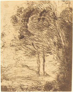 Okolí Janova Okolí Janova, 1860. od Jean Baptiste Camille Corot