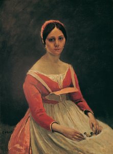 Madame Legois von Jean-Baptiste-Camille Corot