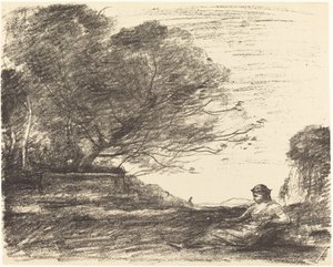 sapfó (safó) od Jean Baptiste Camille Corot