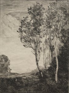 Suvenýr z Itálie od Jean Baptiste Camille Corot