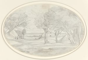 Suvenýr z Toskánska od Jean Baptiste Camille Corot