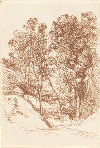Suvenýr z údolí Sole od Jean Baptiste Camille Corot