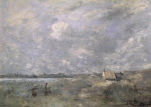Stürmisches Wetter, Pas de Calais, ca. 1870