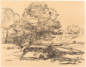 Der einsame Turm La Tour isolée, 1871