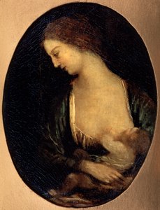 Panna z Verneuil, 1850-1860. od Jean Baptiste Camille Corot