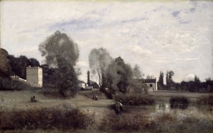 Město Avray, 1865 od Jean Baptiste Camille Corot