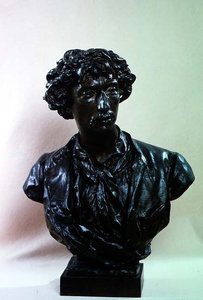 Busta Charlese Garniera (1825-98) (bronz) od Jean-Baptiste Carpeaux
