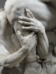 Detail Ugolina a jeho synů
