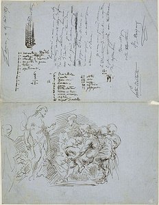Kázání svatého Jana Křtitele od Jean-Baptiste Carpeaux