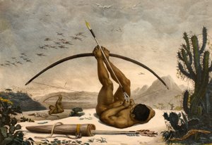 Caboclo, Jean-Baptiste Debret 1834 od Jean Baptiste Debret