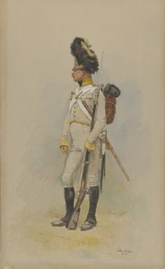Stálý granátník městské stráže, 1891. od Jean Baptiste Edouard Detaille