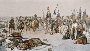 Bonaparte v Egyptě od Jean Baptiste Edouard Detaille