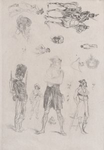 List skic List skic, 1868. od Jean Baptiste Edouard Detaille