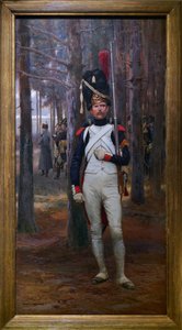 The Factionary, cca 1900 (olej na dřevě) od Jean Baptiste Edouard Detaille